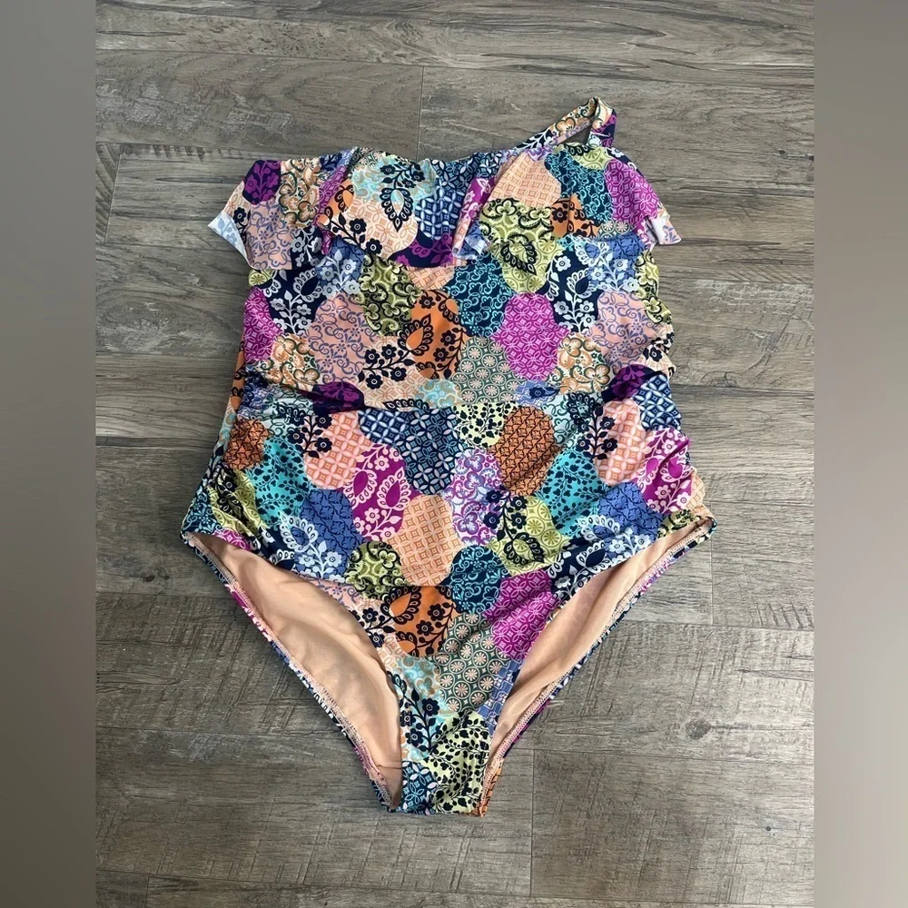 NWT Artesands Patchwork One Piece - Picture 2 of 13